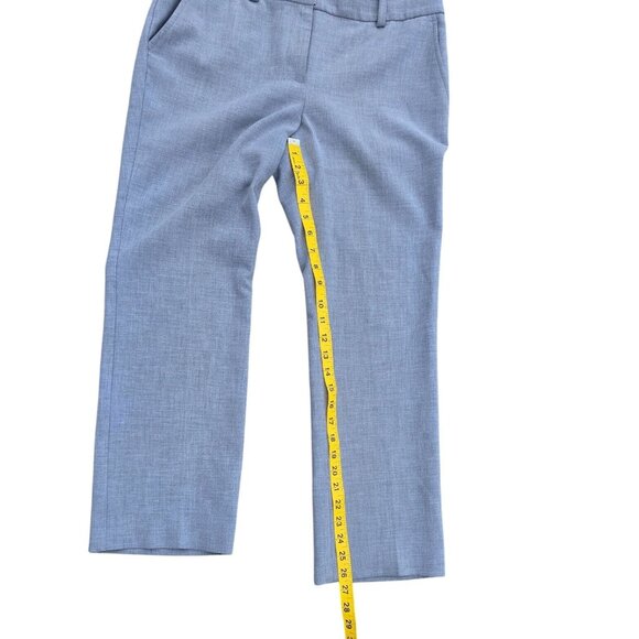 Talbots Womens Petite Gray Dress Pants Size 8P Flat Front Straight Leg - Picture 6 of 8